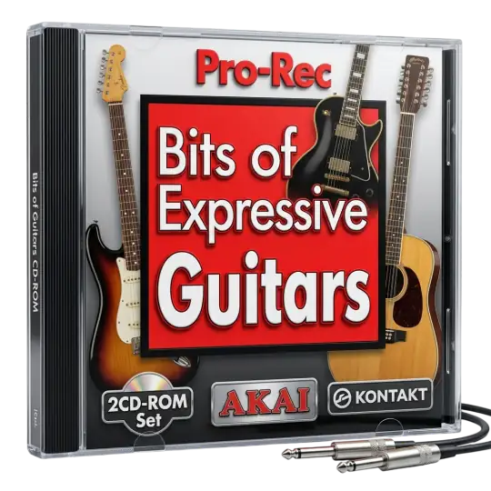 Pro-Rec Bits Of Expressive GUiTARs AKAi KONTAKT 2CDs-TZiSO-MaGeSY Pro-Rec Bits Of Expressive GUiTARs AKAi KONTAKT 2CDs-TZiSO-MaGeSY