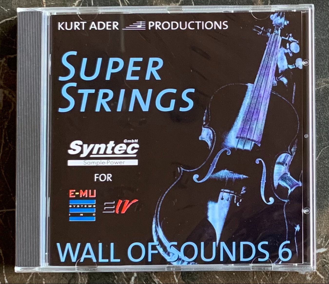 Syntec Wall Of Sounds Vol. 6 - Super Strings CD FRONT E-MU