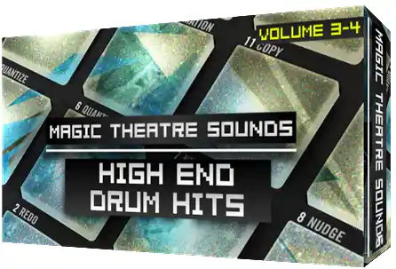 High End Drums Vol.3 4 Wav Magesy