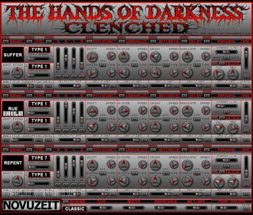 Novuzeit The Hands Of Darkness v1.5 CLENCHED VSTi-AMPLiFY
