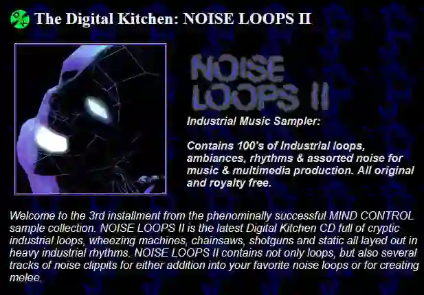 Voice Crystal Noise Loops 2 Cdda Magesy