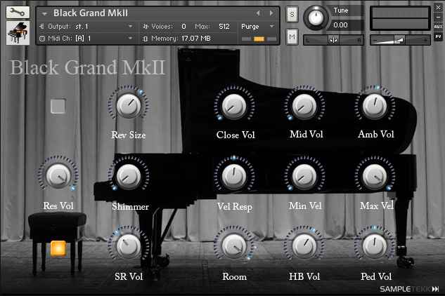 Black Grand MkII KONTAKT-SYNTHiC4TE