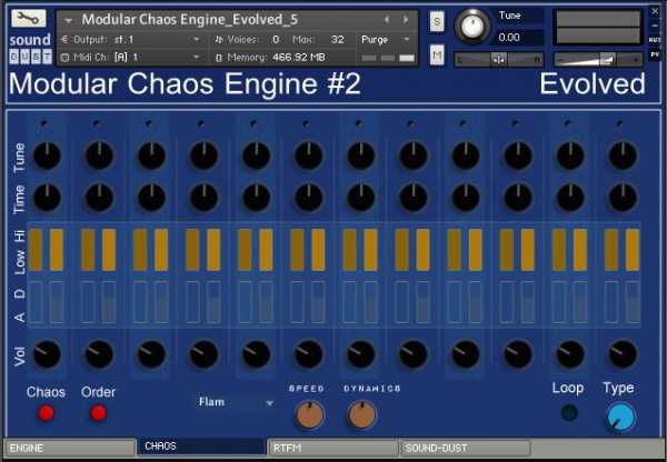 Modular Chaos Engine v2.1 KONTAKT