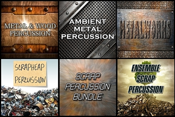 Scrap Percussion Bundle KONTAKT