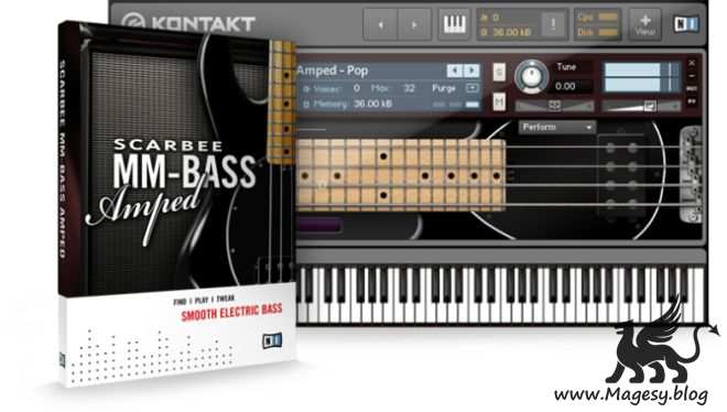 Scarbee MM-Bass Amped v1.1.0 KONTAKT