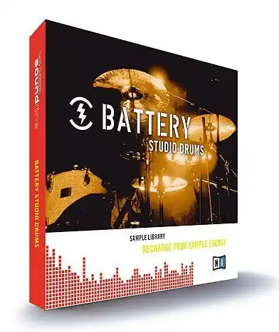 NI Battery Studio Drums CD1-CD2 WAV KiTS