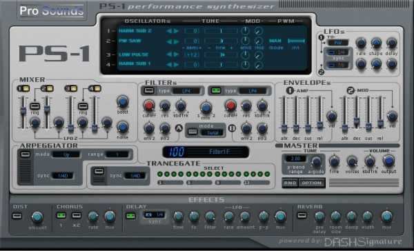 PS-1 Performance Synthesizer v1.2 VSTi WiN-DYNAMiCS