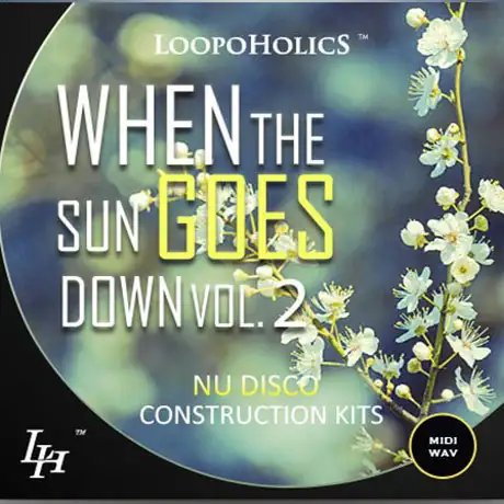 When The Sun Goes Down Vol.2 Nu Disco Construction Kits WAV MiDi-MaGeSY