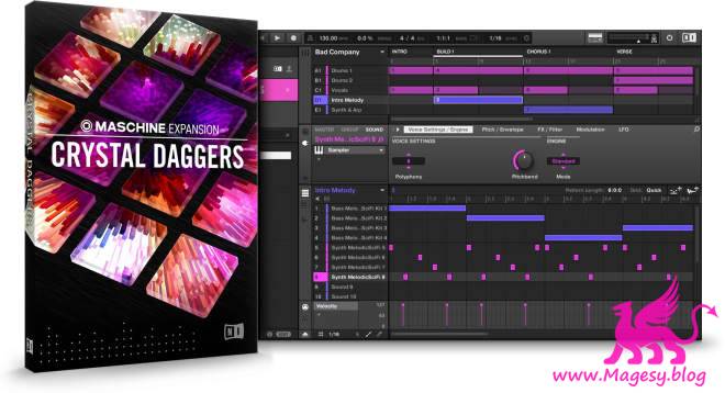 Crystal Daggers v2.0.1 MASCHiNE EXPANSiON