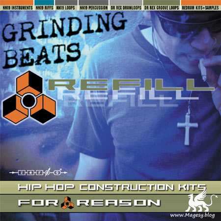 ZG Grinding Beats Hip Hop Construction Kits REFiLL REX WAV-AMPLiFY