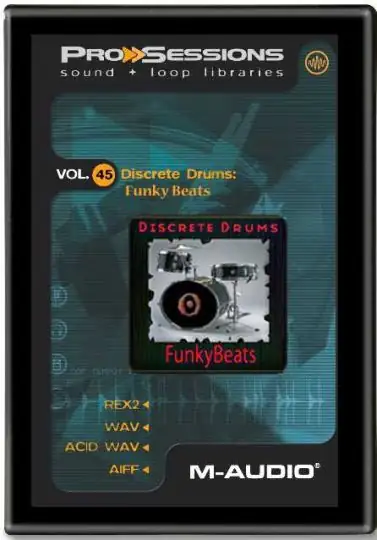 M-Audio Pro Sessions Vol.42 Discrete Drums Funky Beats-DYNAMiCS-MaGeSY