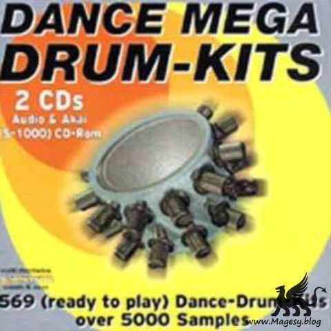 Dance Mega Drumkits AKAi KONTAKT WAV-KRock