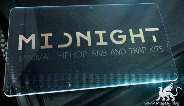 Midnight: Minimal Hip Hop, RnB and Trap Kits MULTiFORMAT