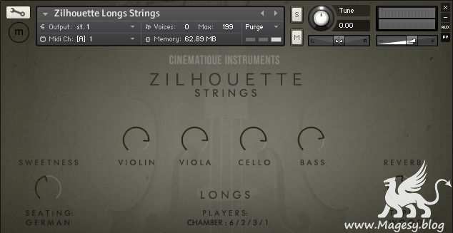 Zilhouette Strings KONTAKT