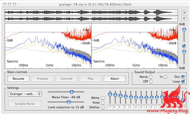 Audio Restoration DeNoise and DeNoiseLF v2.8.4 MULTiLANG WiN MAC