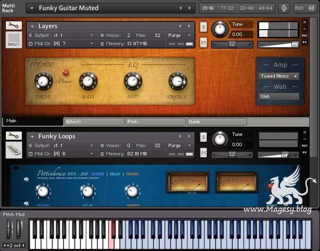 FunkyGuitar KONTAKT