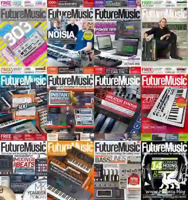 Future Music - 2016 Full Year Issues Collection-MaGeSY