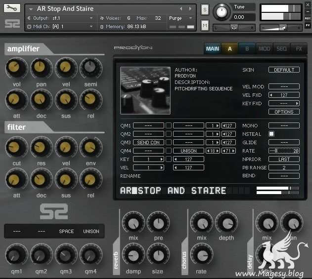 Prodyon SHORTNOiSE 2 KONTAKT-SYNTHiC4TE