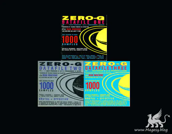 Zero-G Datafiles One, Two, Three 3CDs CDDA-ETHNO-MaGeSY