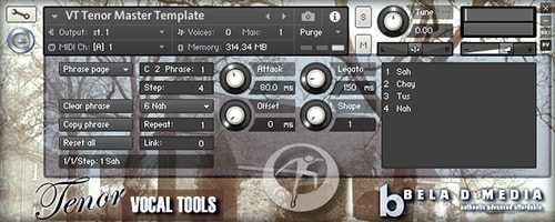 The Tenor Tool kit KONTAKT