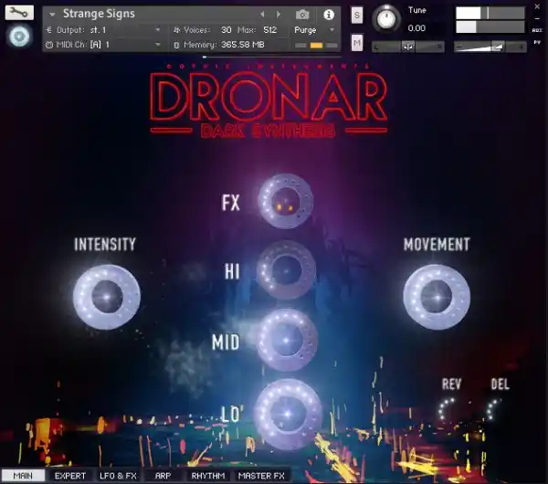 DRONAR Dark Synthesis KONTAKT-SYNTHiC4TE