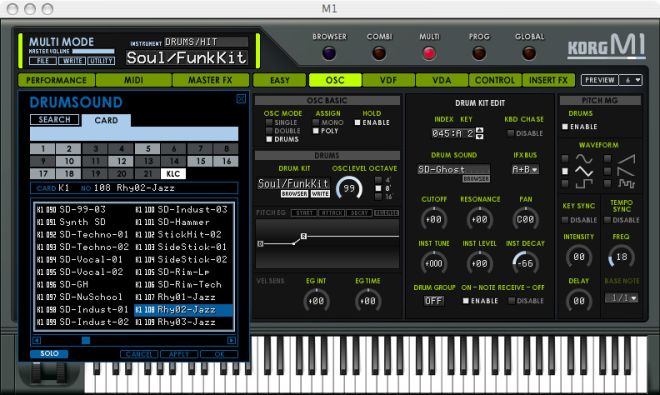 KORG M1 LE v2.0.0 WiN MAC-R2R