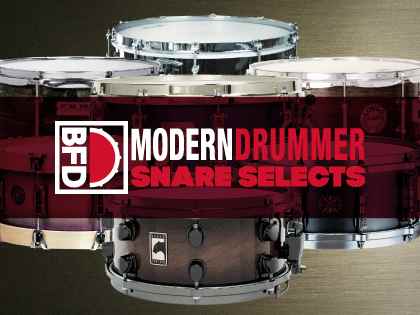 BFD Modern Drummer Snare Selects BFD3