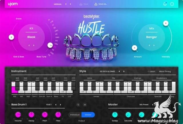 Beatmaker HUSTLE v2.2.1 U2B macOS-MORiA