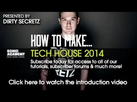How To Make Tech House 2014 TUTORiAL-MaGeSY