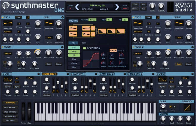 SynthMaster One v1.1.6 AAX VSTi STANDALONE x86 x64 WiN Rev.2 CE-V.R