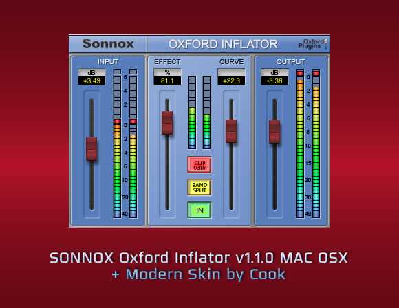 SONNOX Oxford Inflator v1.1.0 AU VST MAC OSX
