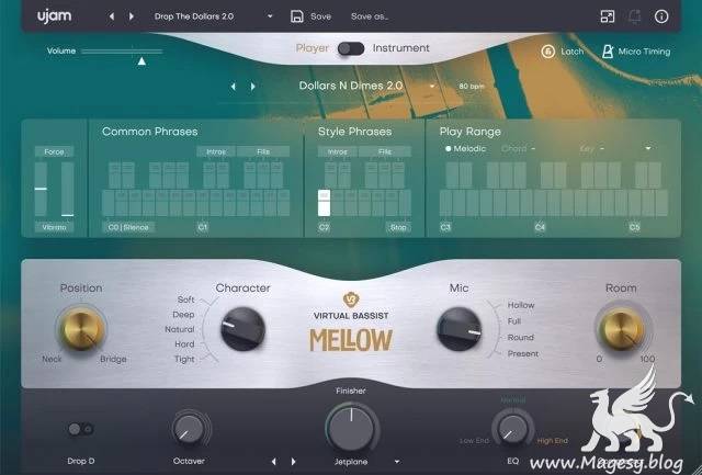 Virtual Bassist MELLOW v2.3.0 AAX VST3 VSTi x64 WiN-R2R