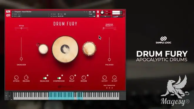 DRUM FURY KONTAKT-MaGeSY