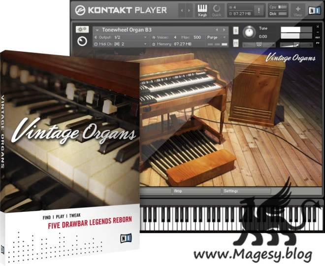 Vintage Organs v1.5.1 KONTAKT FULL