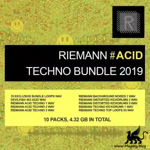 Acid Techno Bundle 2019 Wav Magesy