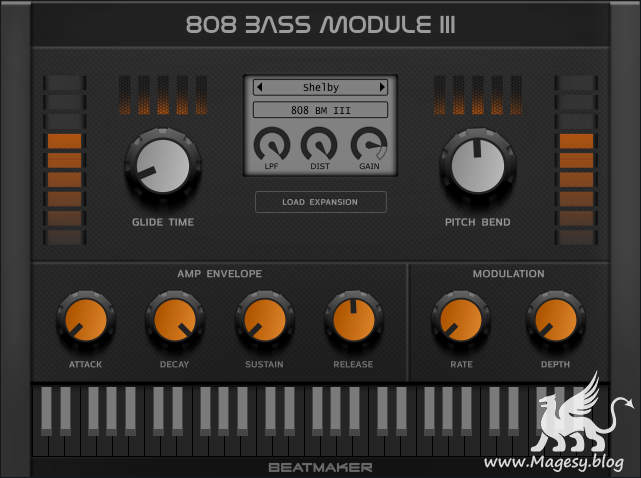 808 Bass Module III AU VSTi VST3 WiN MAC RETAiL