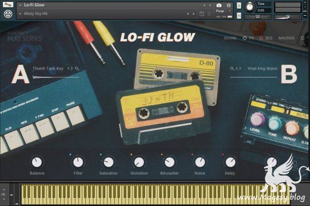 Lo-Fi Glow v2.0.0 KONTAKT ISO