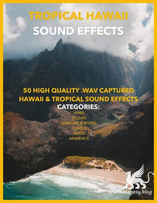 Tropical Hawaii Sound Effects Pack Vol.1 WAV