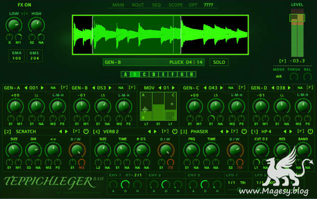 AM TEppichleger 103 for REAKTOR