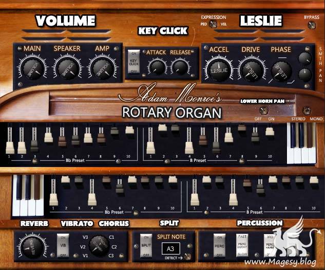 Rotary Organ v2.5 AU AAX VSTi WiN MAC-DECiBEL