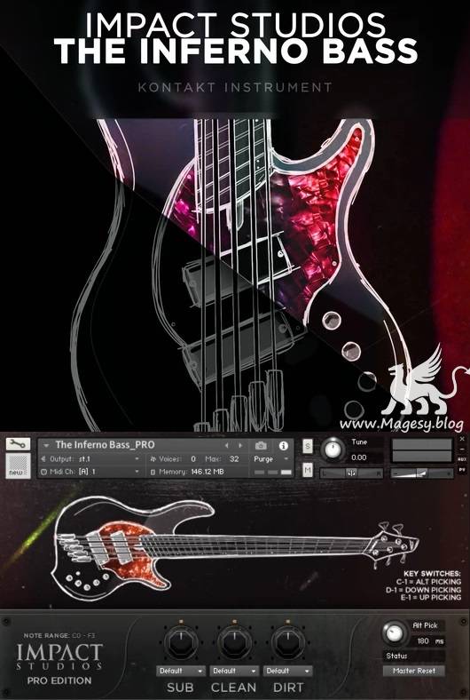 The Inferno Bass Pro KONTAKT