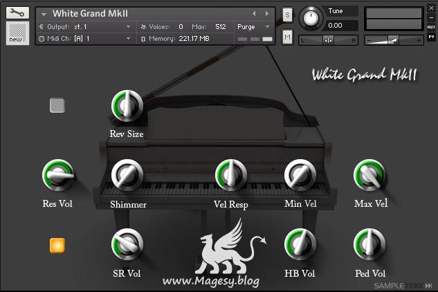 White Grand MkII KONTAKT