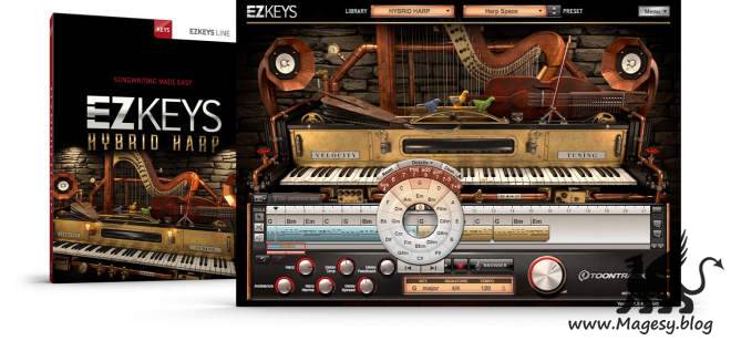 EZkeys Hybrid Harp v1.0.1 WiN MAC-R2R