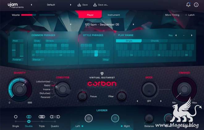 Virtual Guitarist CARBON v1.2.0 U2B macOS-MORiA