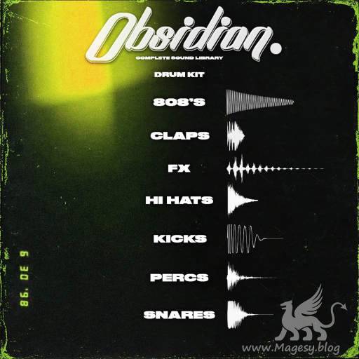 Obsidian Drum Kit WAV