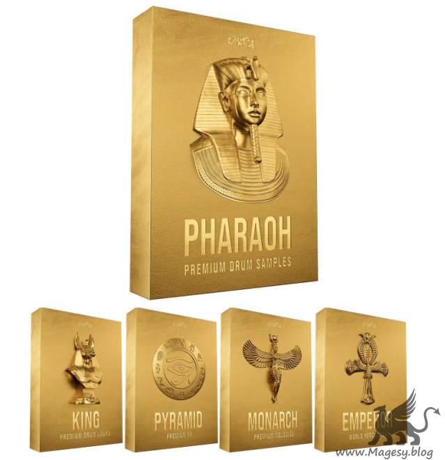 PHARAOH: Premium Drum Samples WAV MiDi