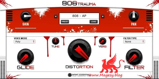 808 Trauma AU VSTi x86 x64 RETAiL WiN MAC