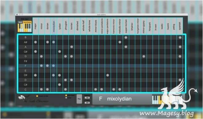 Scale Observer v1.01 For MAX 4 LiVE