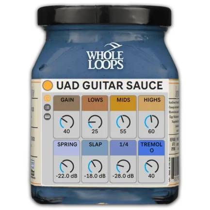 UAD Guitar Sauce PRESETS