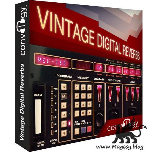 Vintage Digital Reverbs (Impulse Responses)